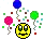 Ballons et smiley
